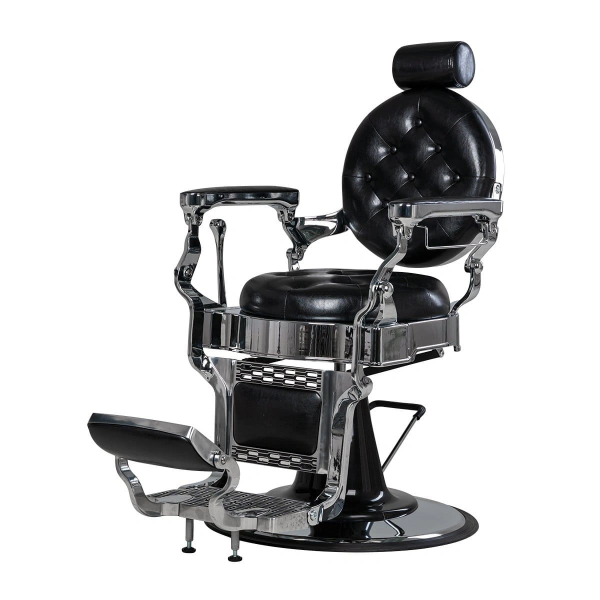 Кресло мужское барбер Ричард с каретной стяжкой