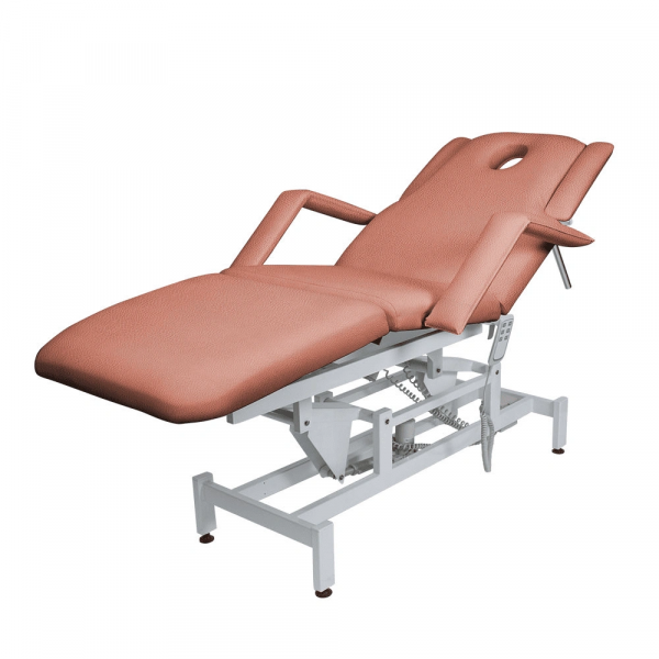 Кушетка массажная МД-849 (Элегия-3А) Коралловый №77, 3 мотора