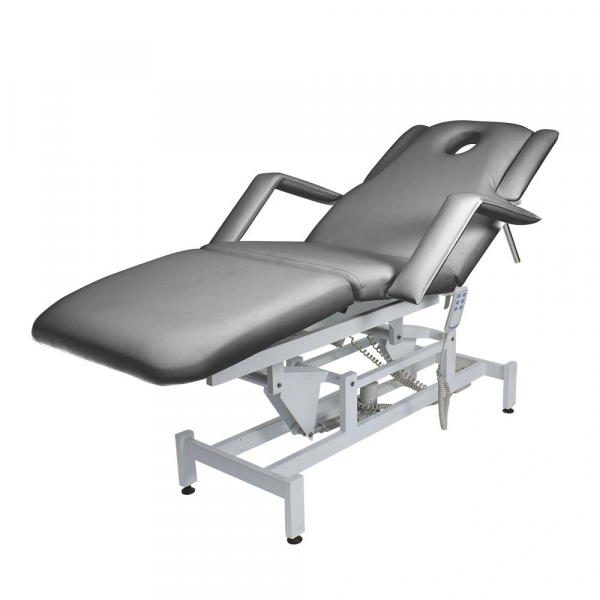 Кушетка массажная МД-849 (Элегия-3А) Серебристый, 3 мотора