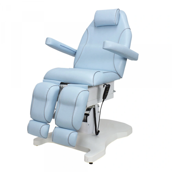 Педикюрное кресло Шарм-03 (Элегия-3В), 3 мотора, Голубой